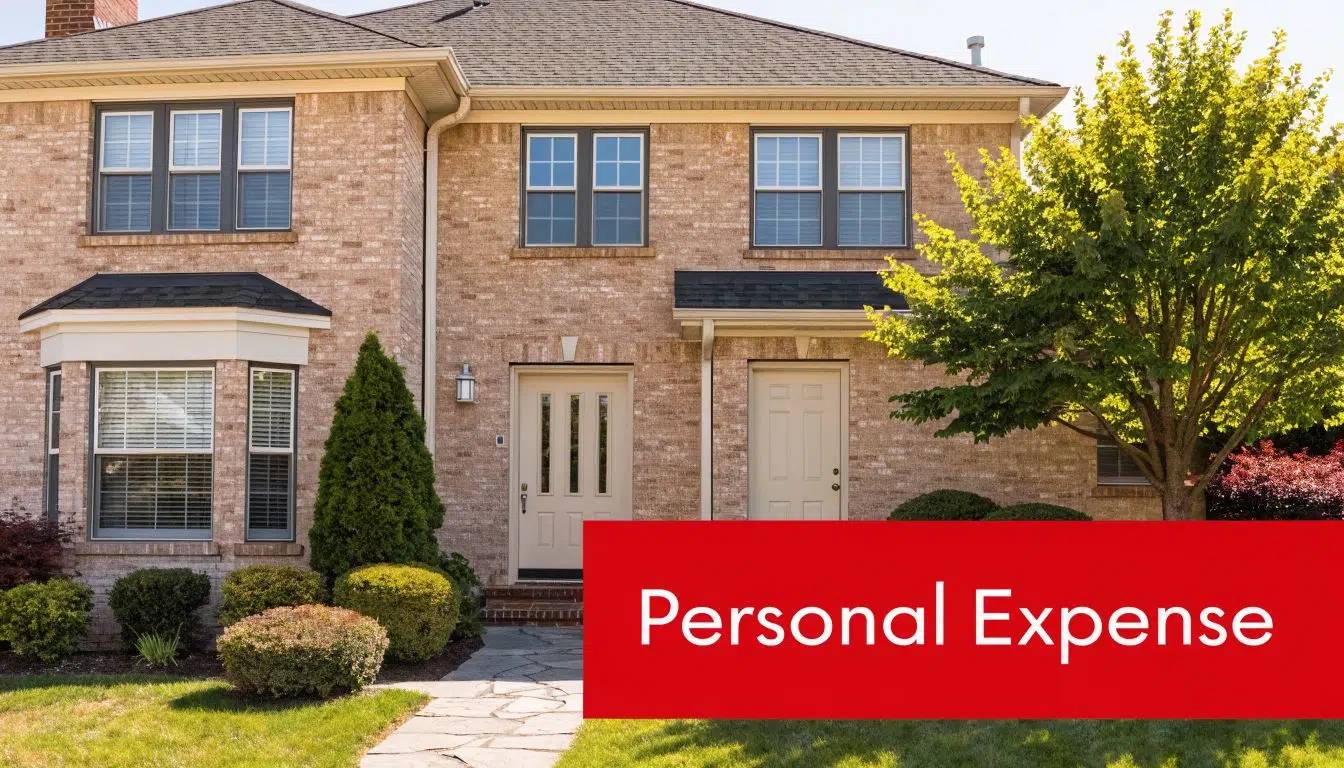 Is Roof Replacement Tax Deductible in Illinois? 1 A modern two-story brick house with a green lawn and trees under a bright blue sky.