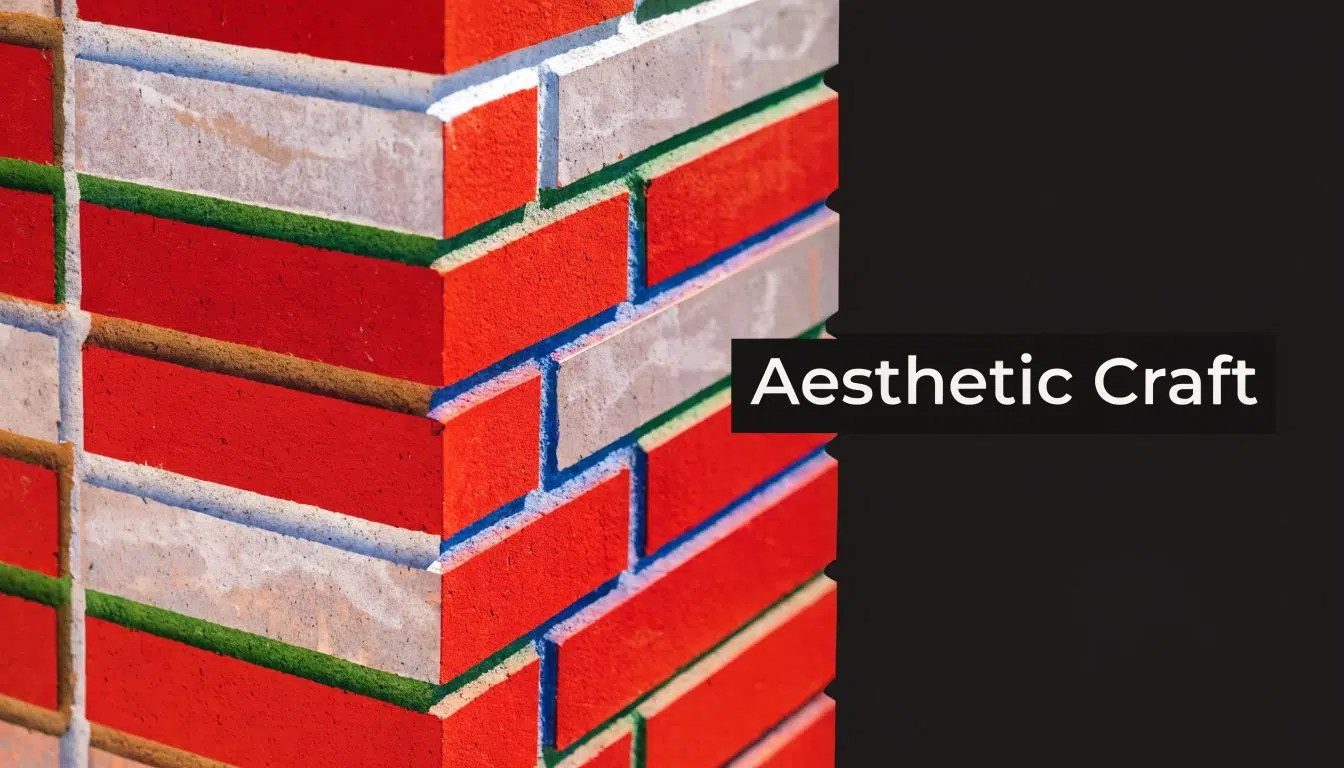 Tuckpointing vs Repointing: What’s the Difference? 3 Close up view of a red brick wall showcasing traditional masonry maintenance and mortar joint repair techniques.