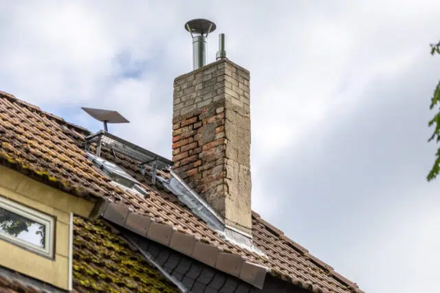 Chimney Leaking Black Liquid